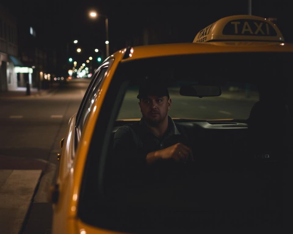 werkzaamheden taxichauffeur nachtelijke dienst