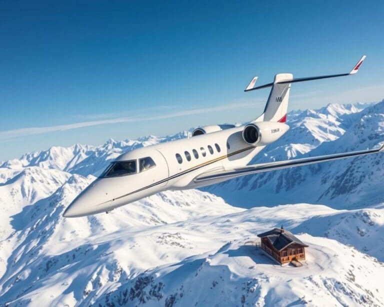 Hoe boek je een veilige privévlucht naar de Alpen?