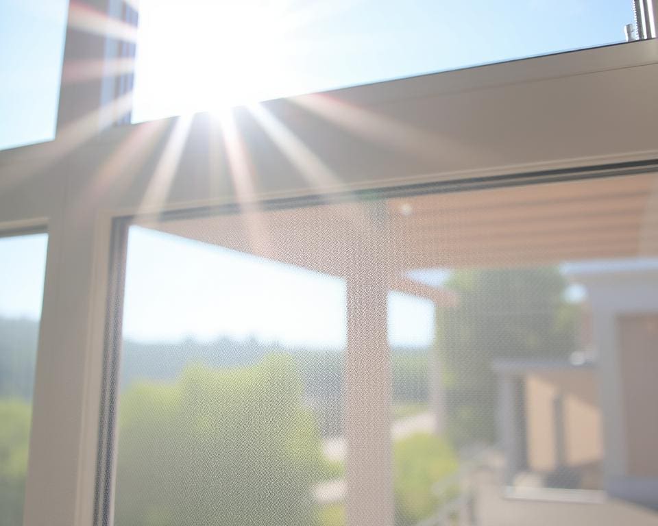 Hoe werkt folie op dubbel glas in de zomer?