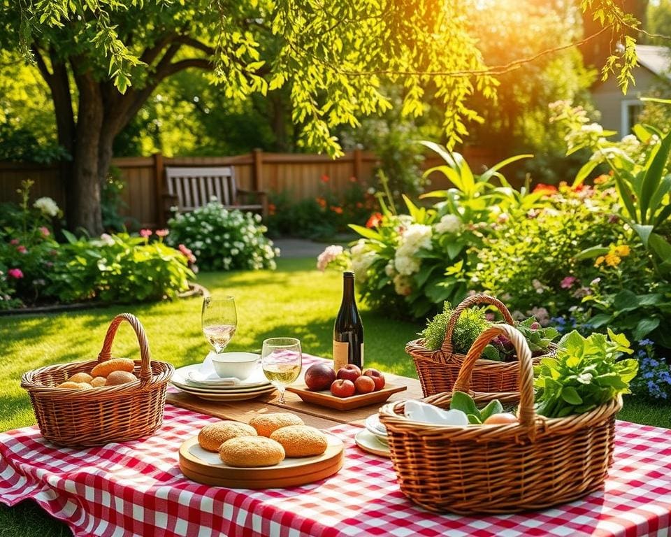 Is jouw tuin geschikt voor een zomerpicknick?