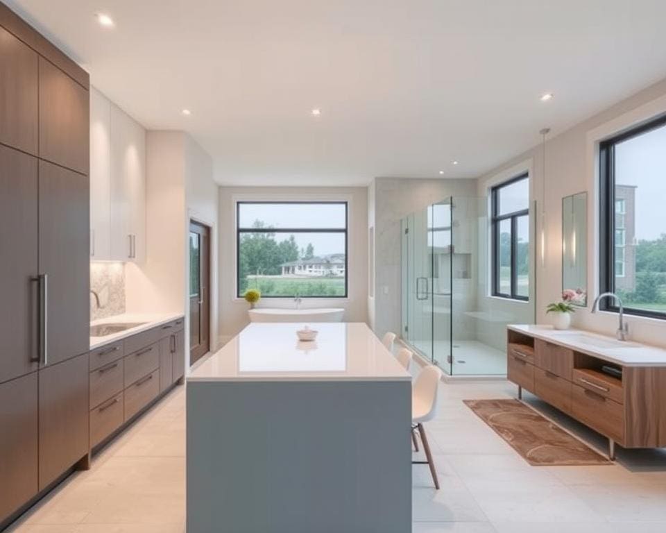 Keuken en sanitair combineren in één renovatie