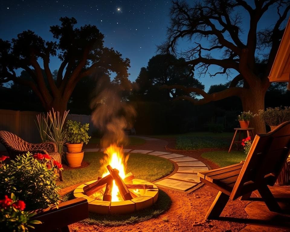 Kun jij een kampvuurtje maken in je eigen tuin?