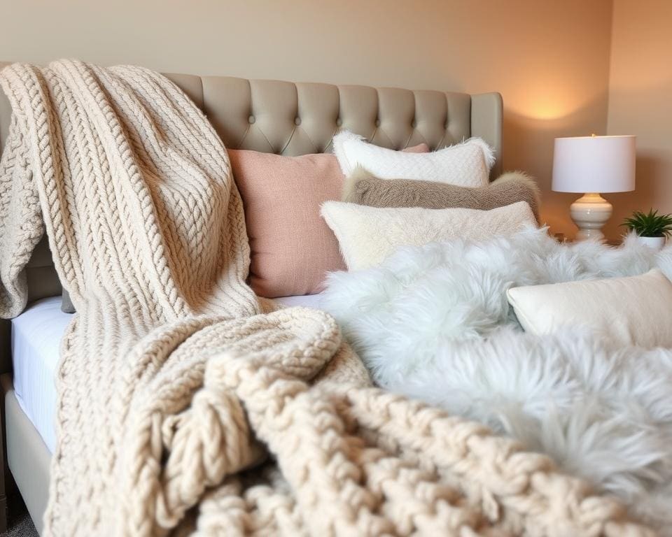 Zachte dekens voor een knusse slaapkamer