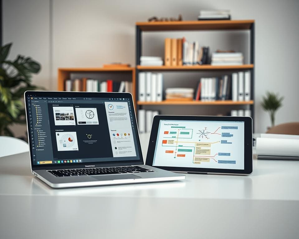 apps voor wireframing en flowcharts