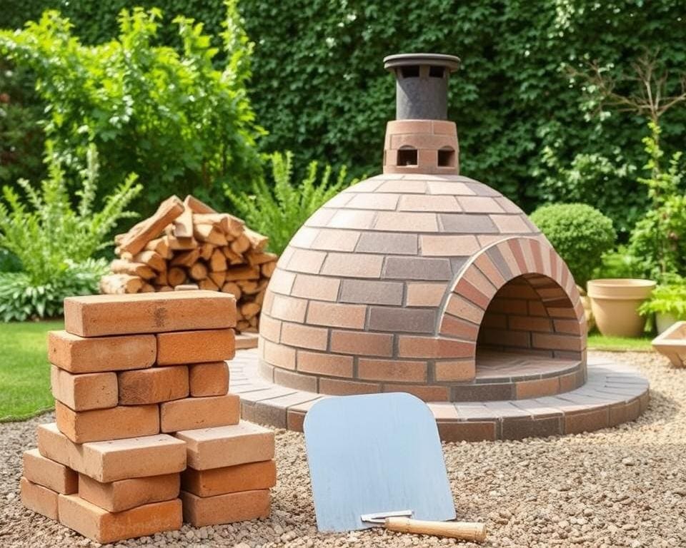materialen voor buitenoven