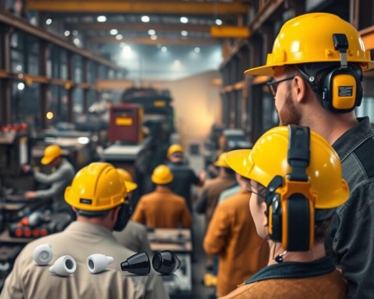 Gehoorbescherming in lawaaiige werkzones