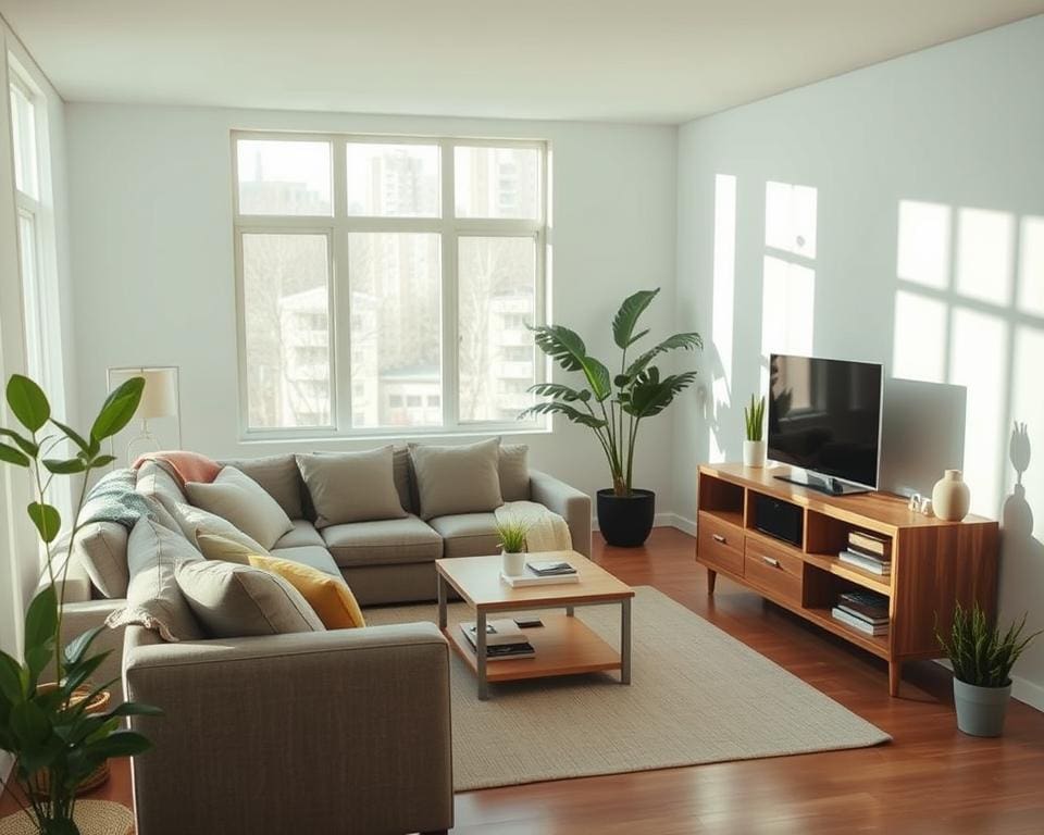 Gezellige woonkamers met multifunctionele meubels