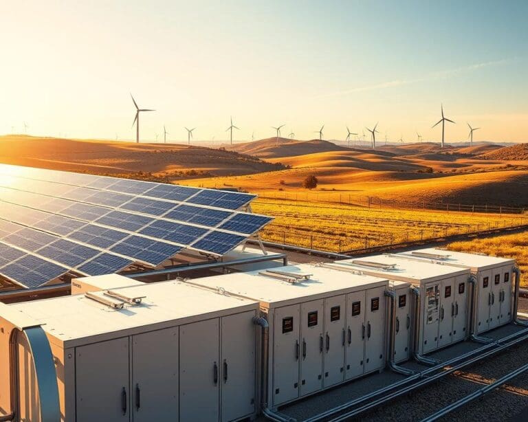 Hoe werkt batterijopslag bij zonne-energie?