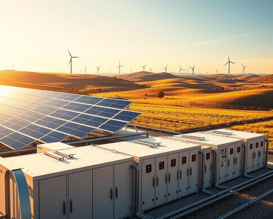 Hoe werkt batterijopslag bij zonne-energie?