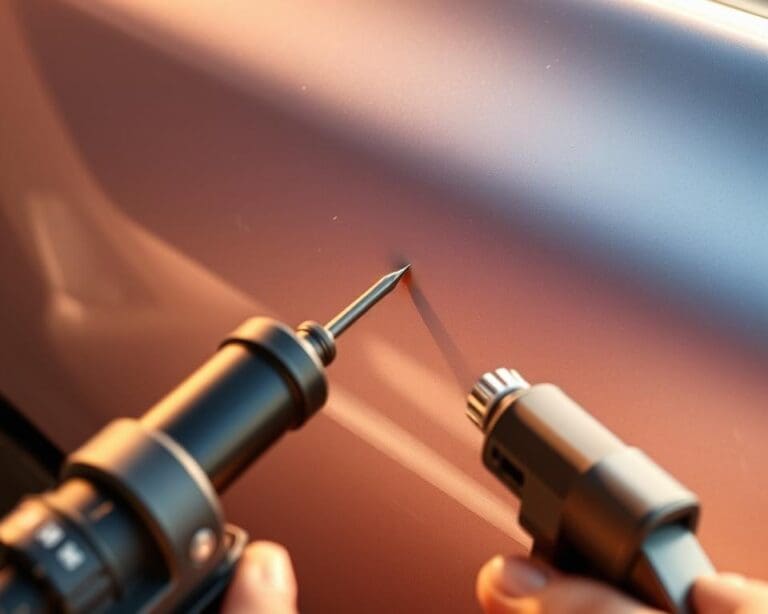 Hoe werkt spot repair bij kleine autoschade?