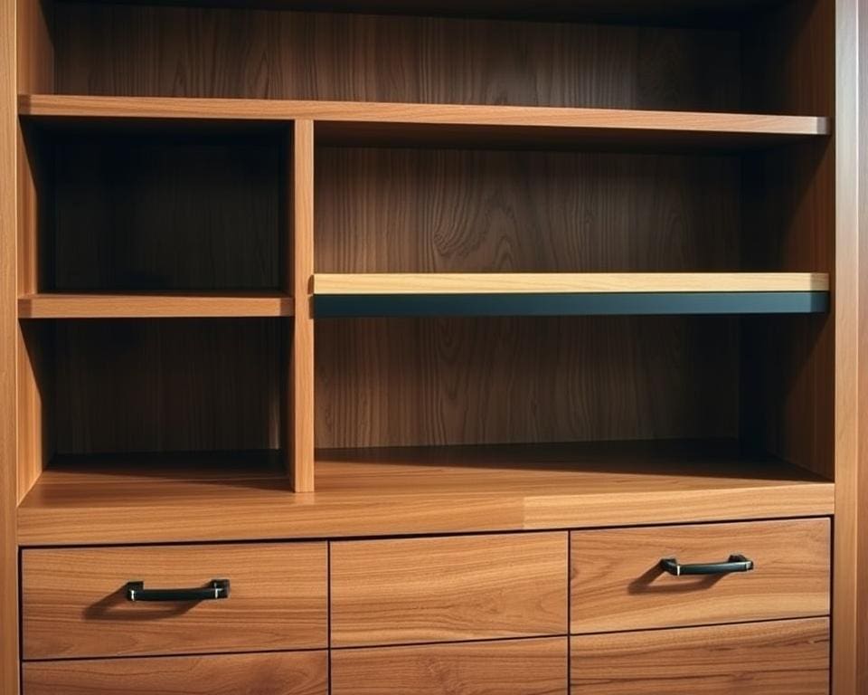 Materialen en houtsoorten in buffetkasten