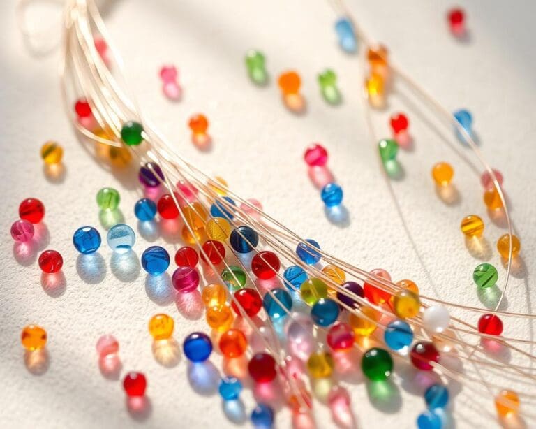 Zelf sieraden maken met kralen en draad