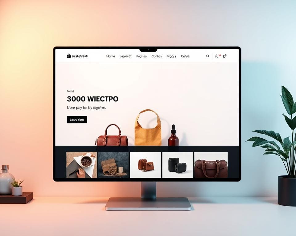 professionele Shopify webshop