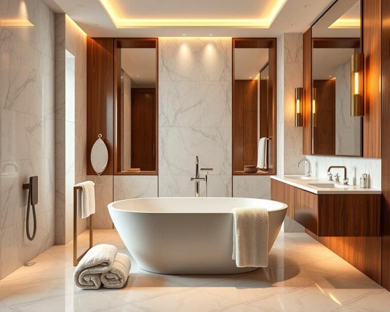 Badkamertrends die luxe en comfort combineren