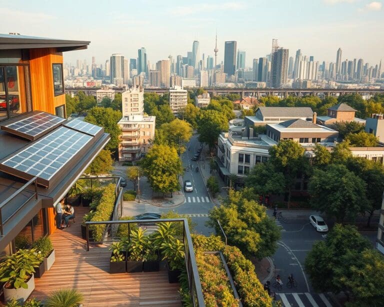 Duurzaam wonen in stedelijke gebieden