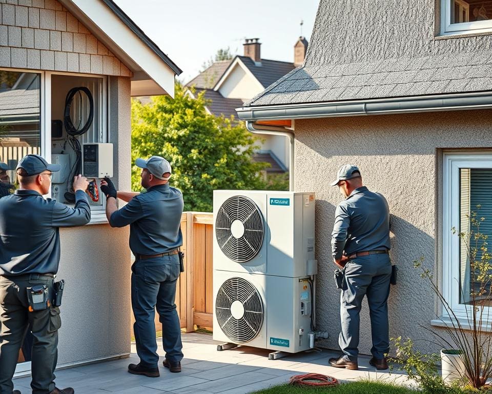 Warmtepomp installeren in een bestaande woning