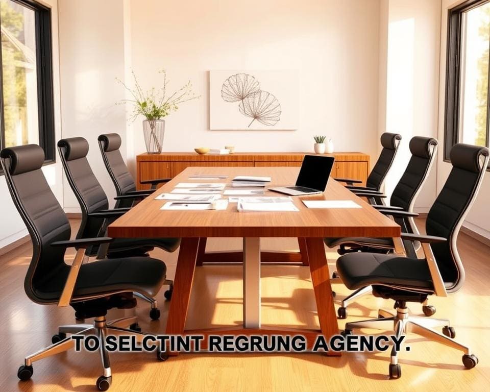 criteria voor het selecteren van een bureau