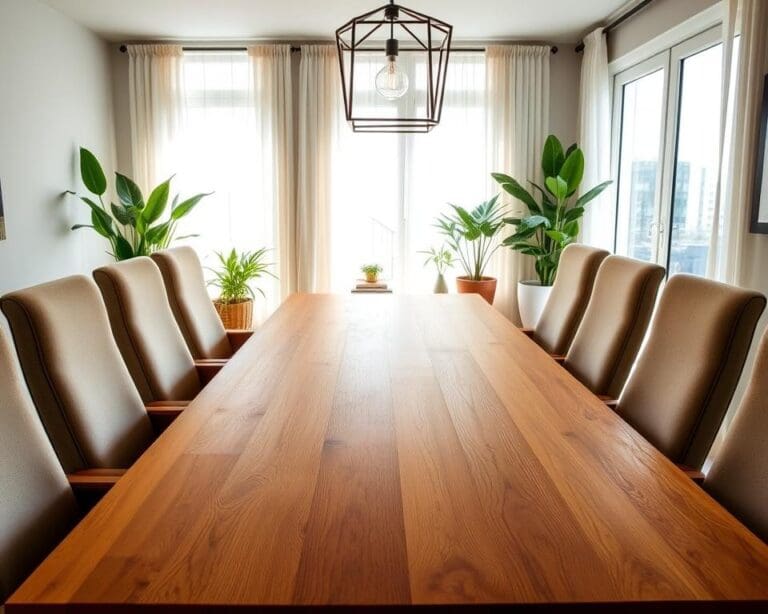 Hoe kies je een eettafel die lang meegaat?