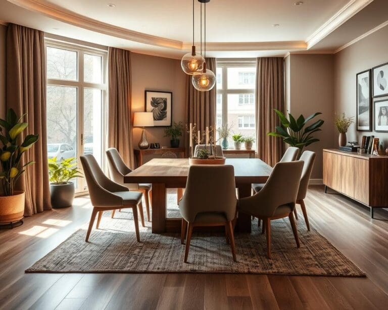 Hoe richt je je eetkamer stijlvol en gezellig in?