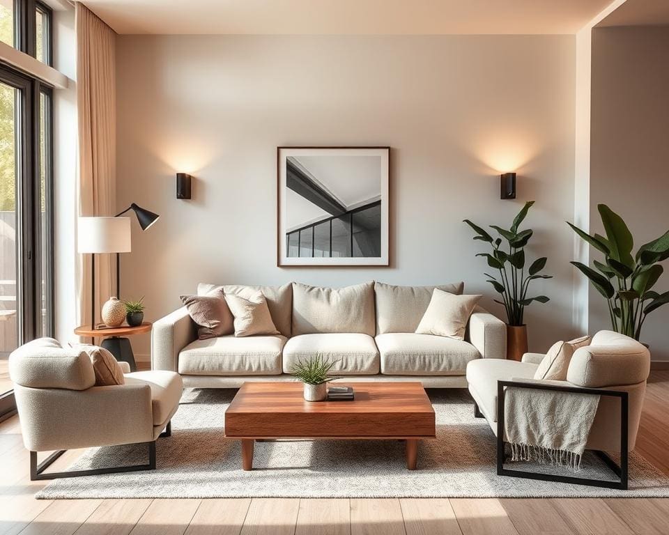 Hoe richt je je woonkamer sfeervol en praktisch in?