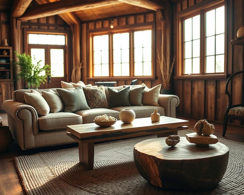 Welke materialen geven je interieur een natuurlijke warmte?
