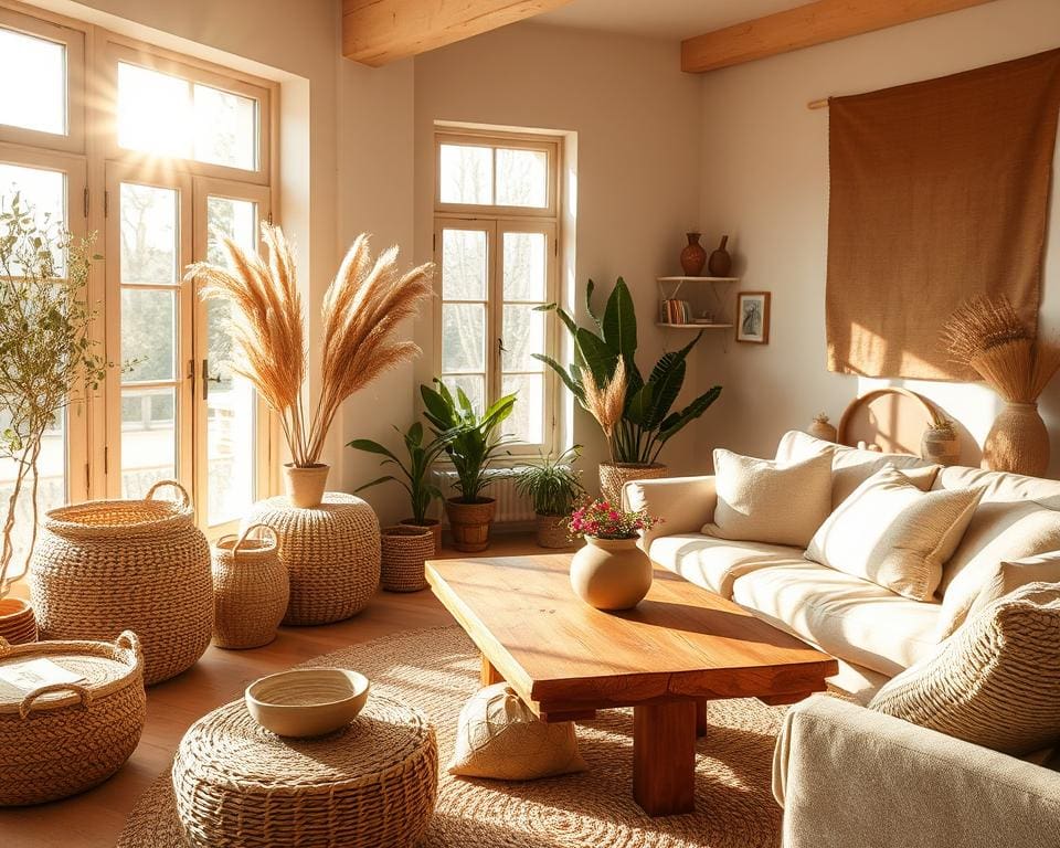 Welke materialen maken je interieur natuurlijk en warm?