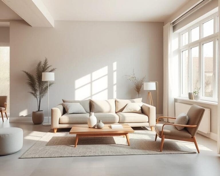 Welke meubels brengen sfeer in een minimalistisch interieur?