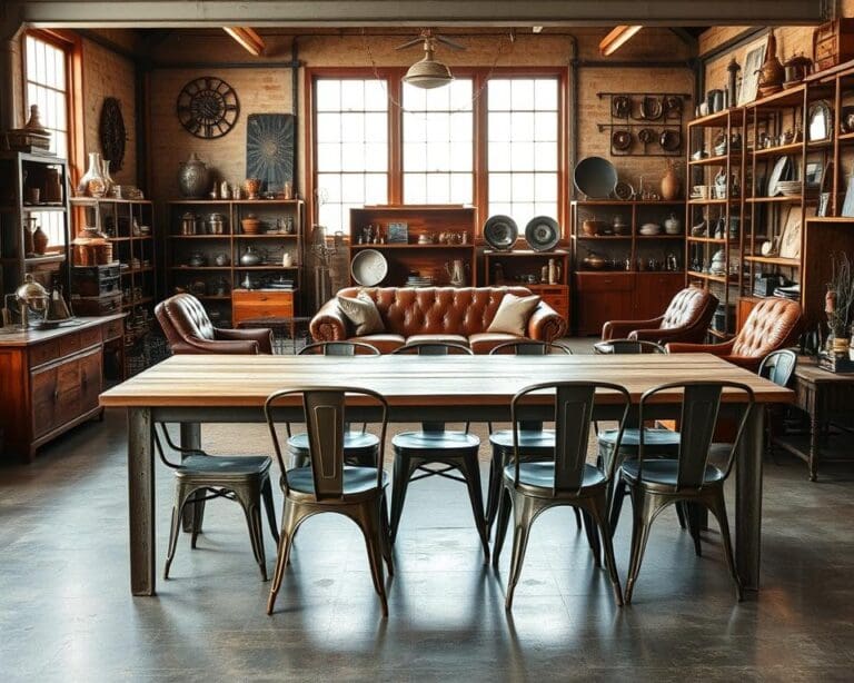 Welke meubels passen bij een industrieel interieur?