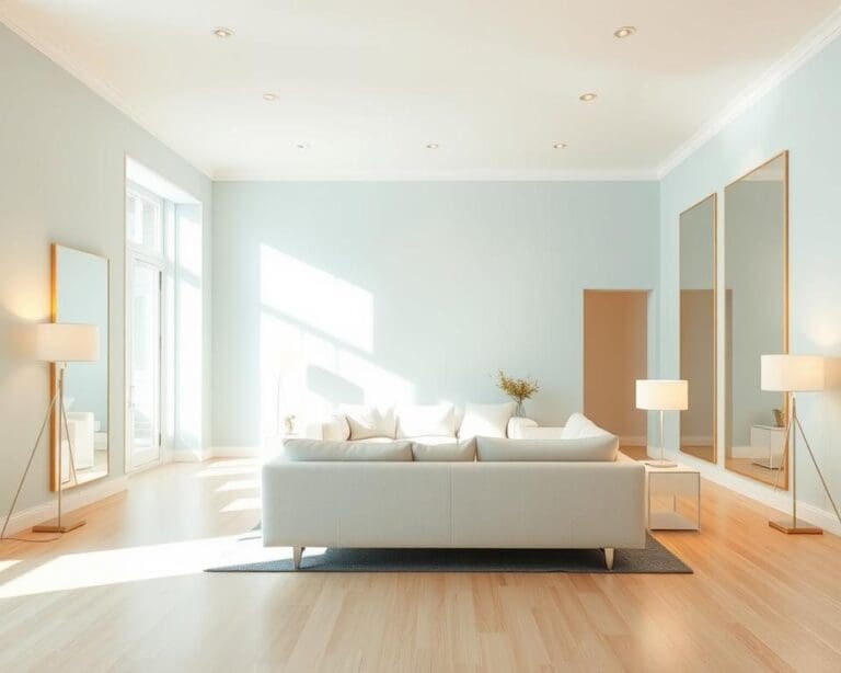 Welke verfkleuren maken kleine ruimtes groter?