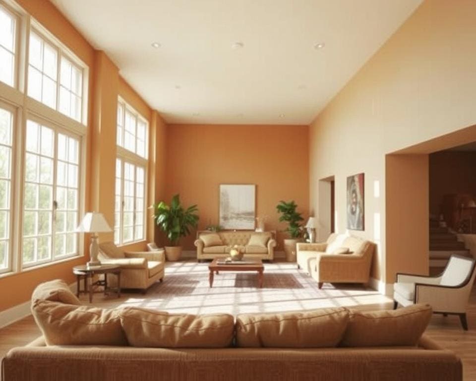 Welke verfkleuren zorgen voor een ruimtelijk effect?