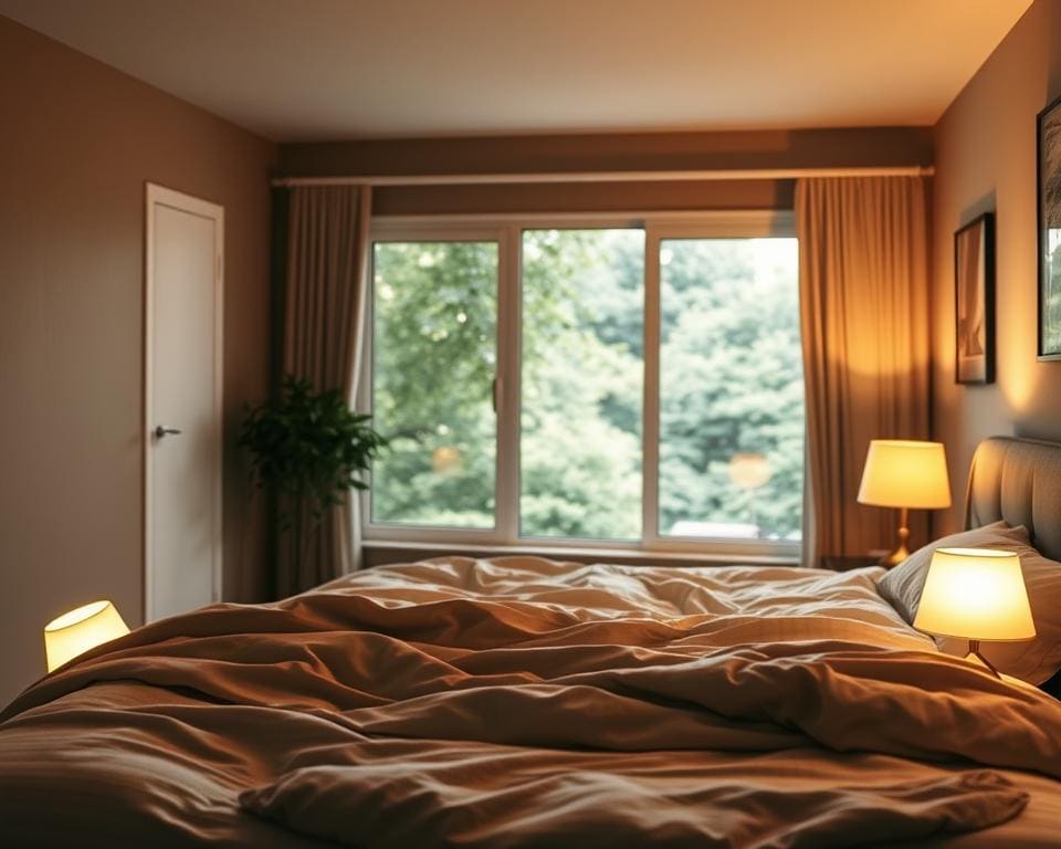 Welke verlichting zorgt voor rust in de slaapkamer?