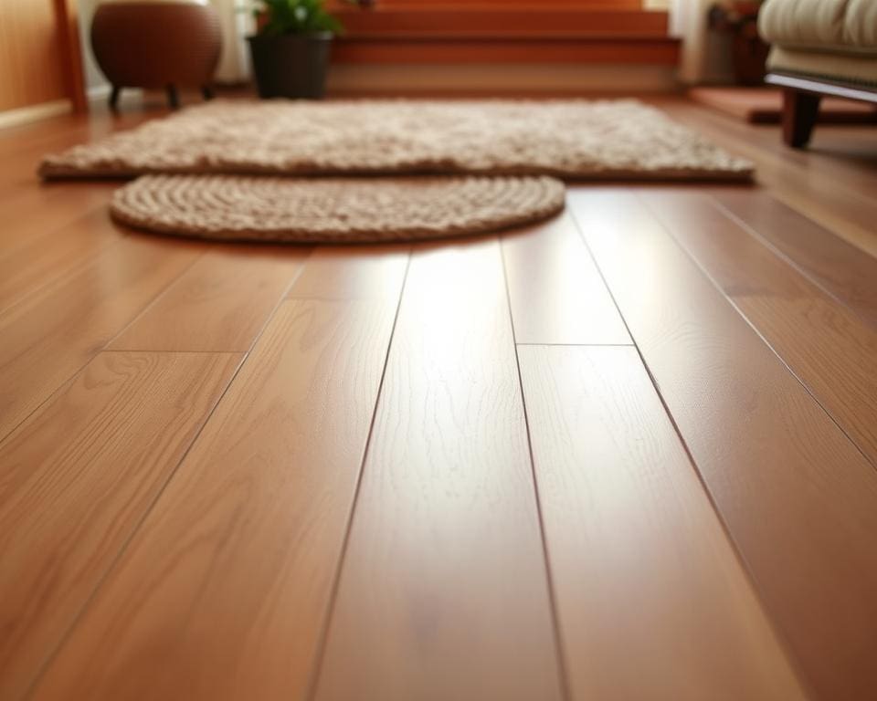 Welke vloer is onderhoudsvriendelijk en warm?