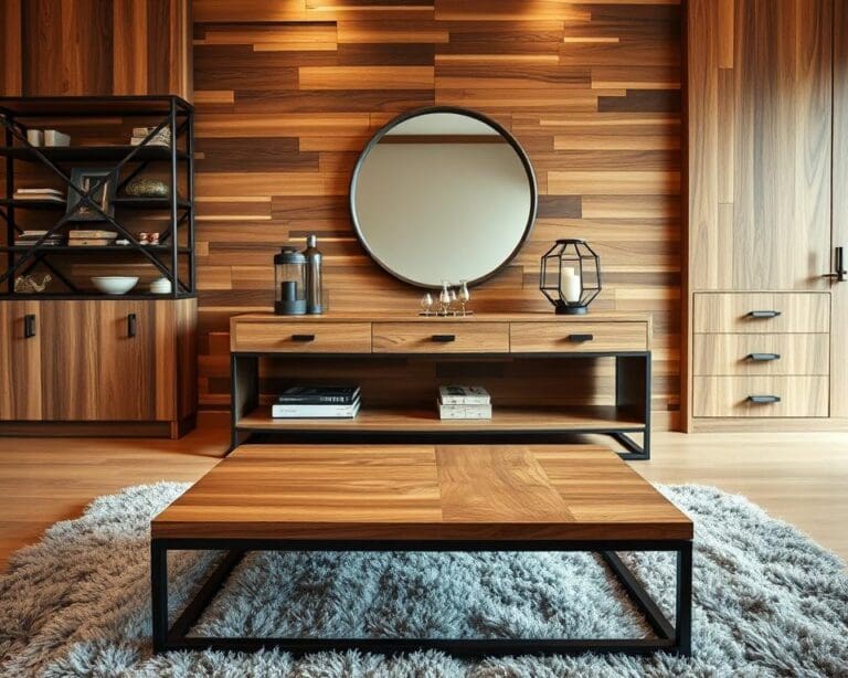 Hoe combineer je hout en metaal in je interieur?