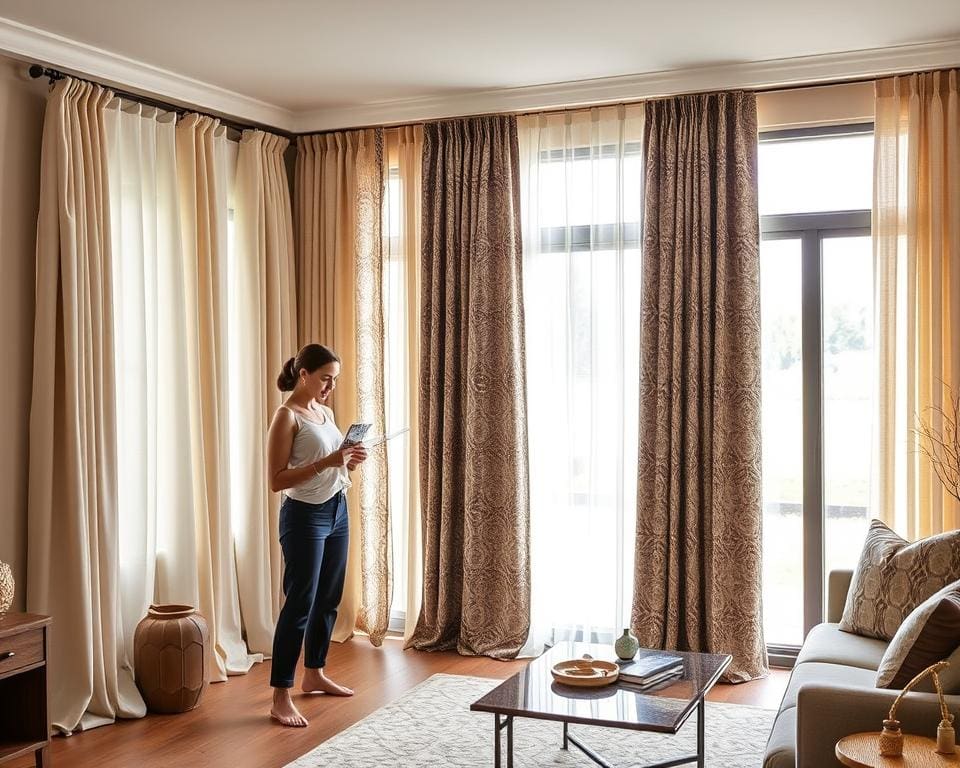 Hoe kies je gordijnen die bij je interieur passen?