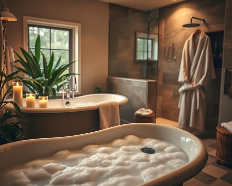 Hoe maak je van je badkamer een rustgevende spa?