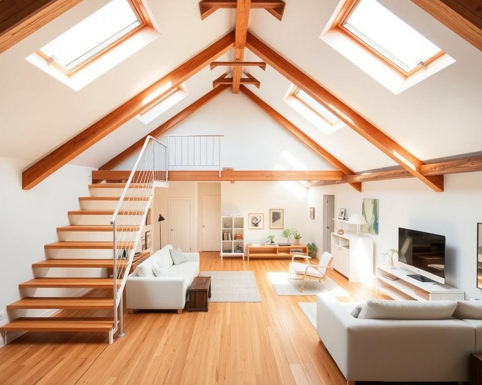Hoe maak je van je zolder een bruikbare leefruimte?
