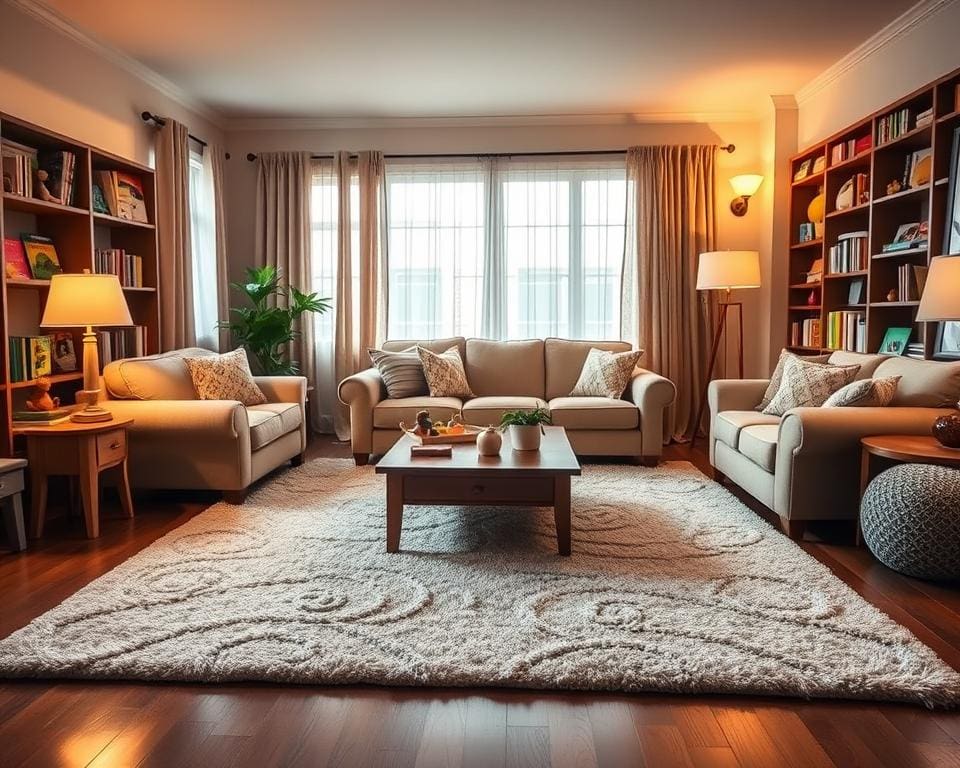 Hoe richt je een kindvriendelijke woonkamer in?