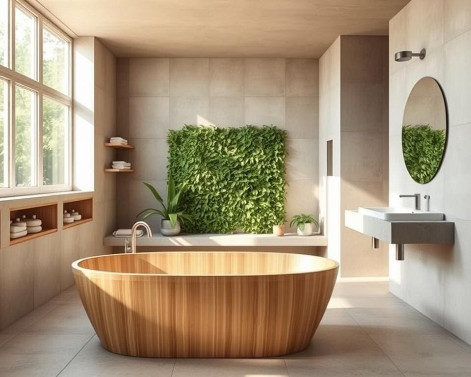 Hoe richt je je badkamer duurzaam in?