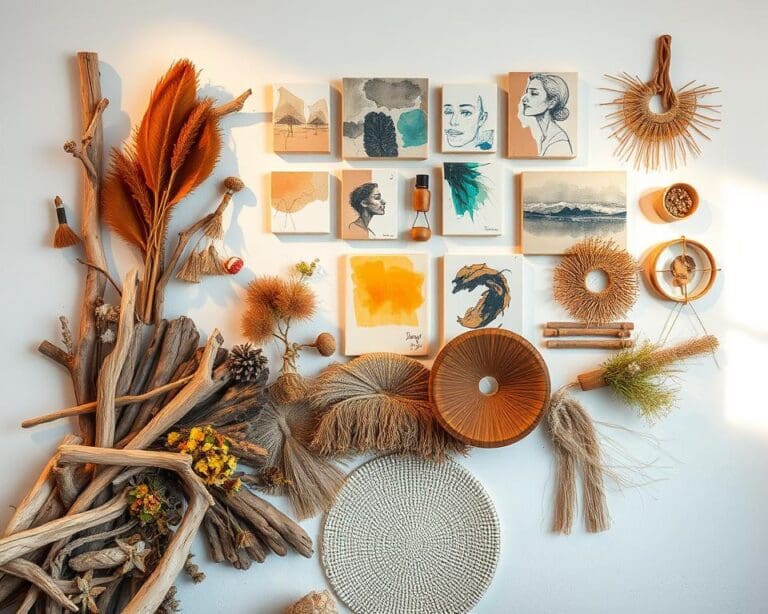 Wat zijn creatieve manieren om muren te versieren?