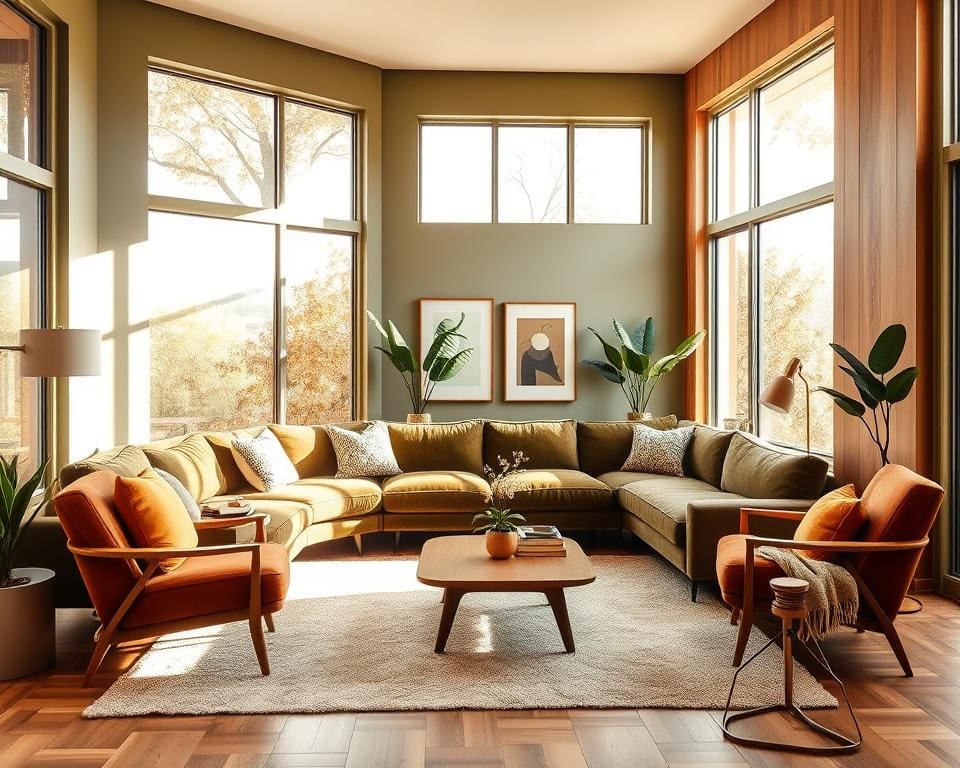 Welke kleuren passen bij een moderne woonkamer?