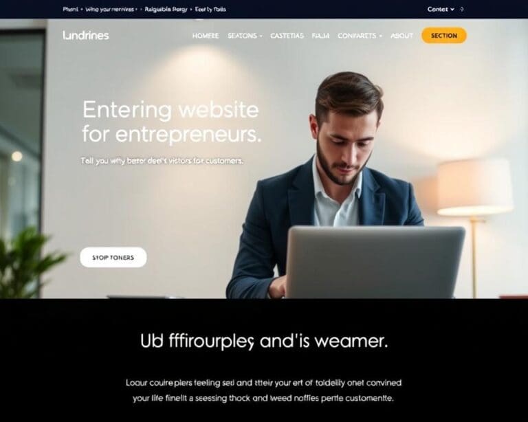 Wie bouwt een converterende website voor ondernemers?