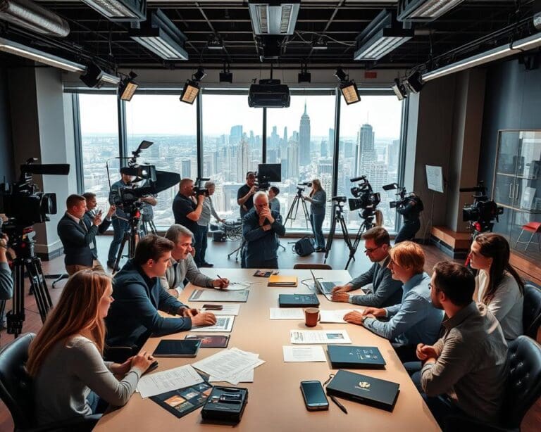 Wie maakt zakelijke videoproducties voor bedrijven?