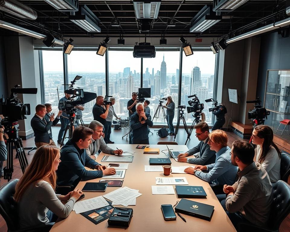 Wie maakt zakelijke videoproducties voor bedrijven?