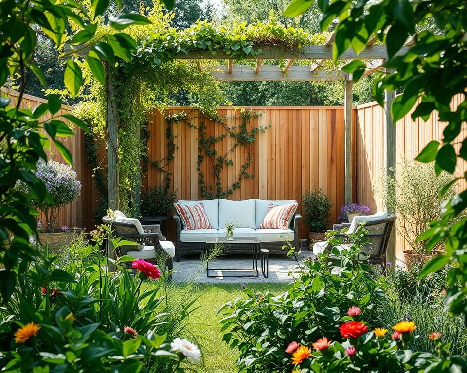 Hoe combineer je privacy en openheid in de tuin?