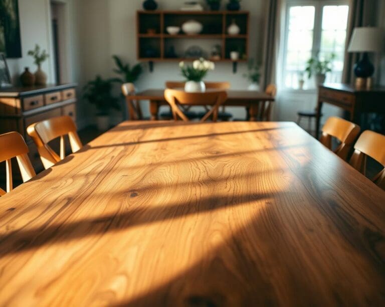Hoe kies je een houten eetkamertafel die lang meegaat?