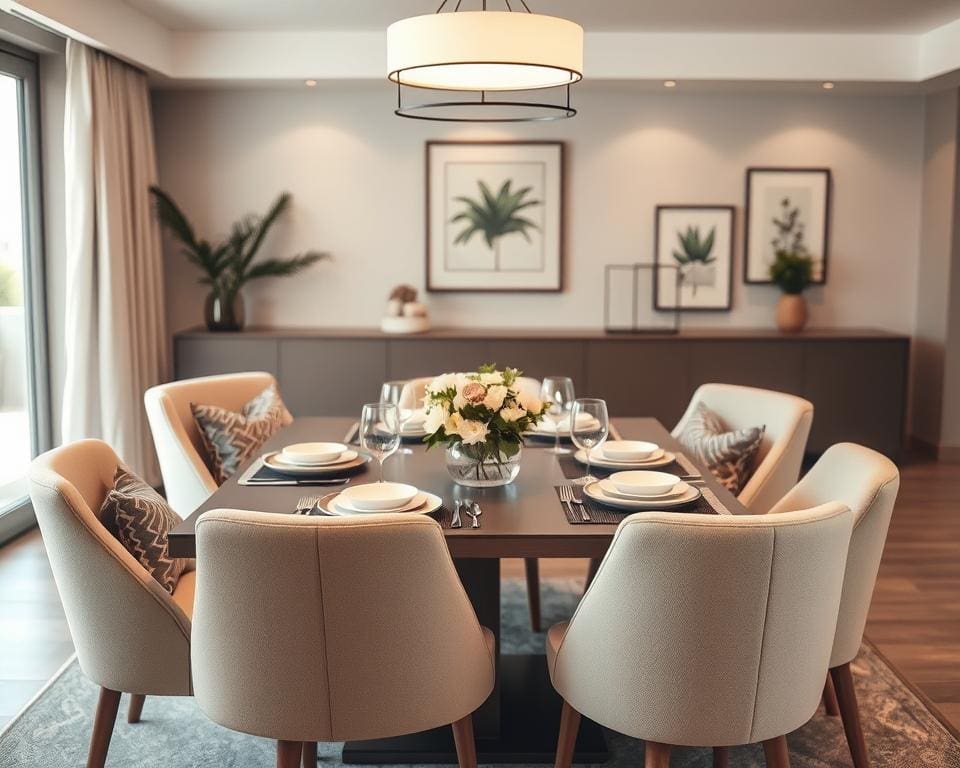 Hoe kies je eetkamerstoelen die bij je tafel passen?