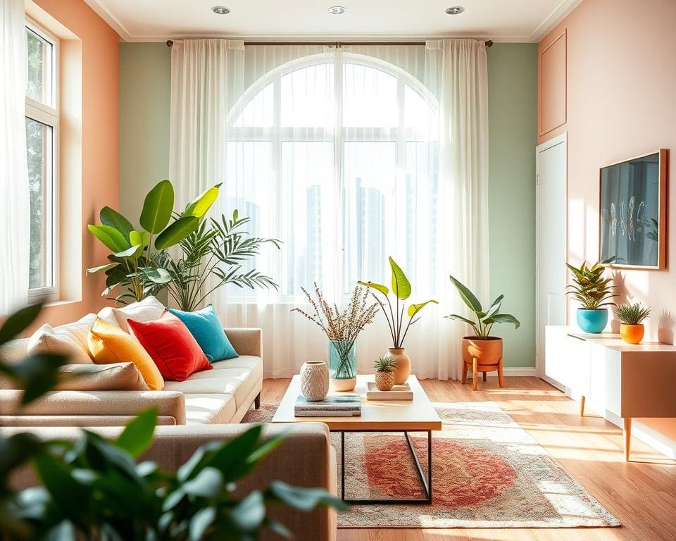 Hoe kies je kleuren die je woonkamer laten stralen?