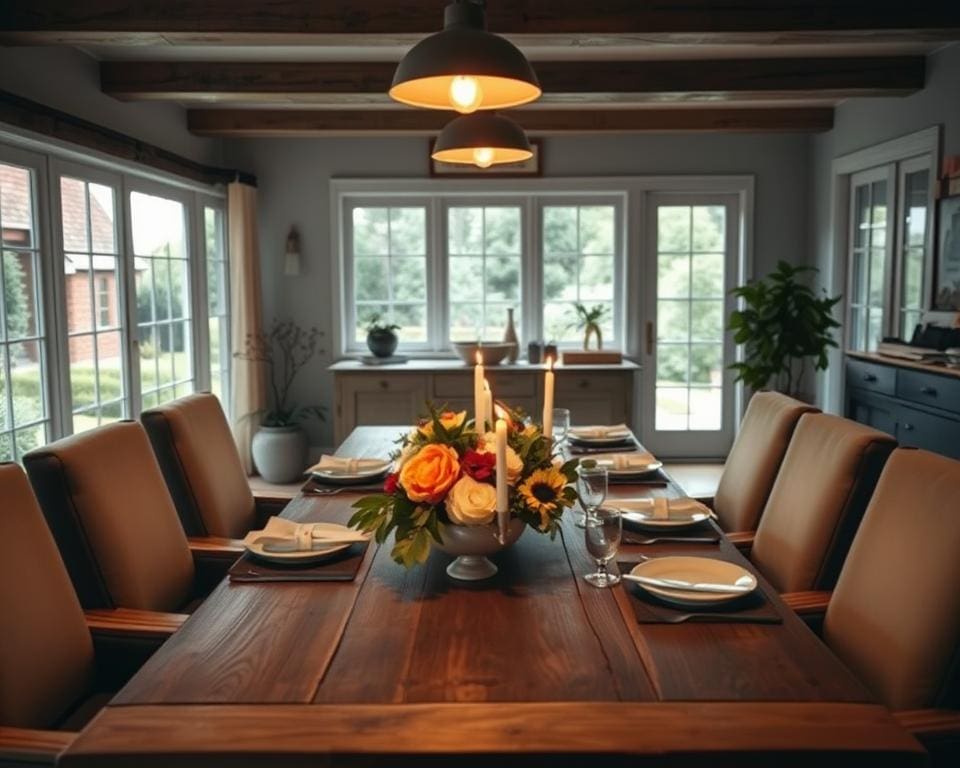 Hoe maak je van je eetkamer een sfeervolle plek?