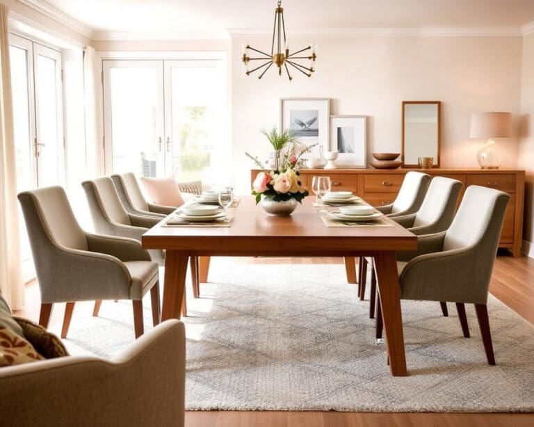 Hoe richt je een eetkamer functioneel in?