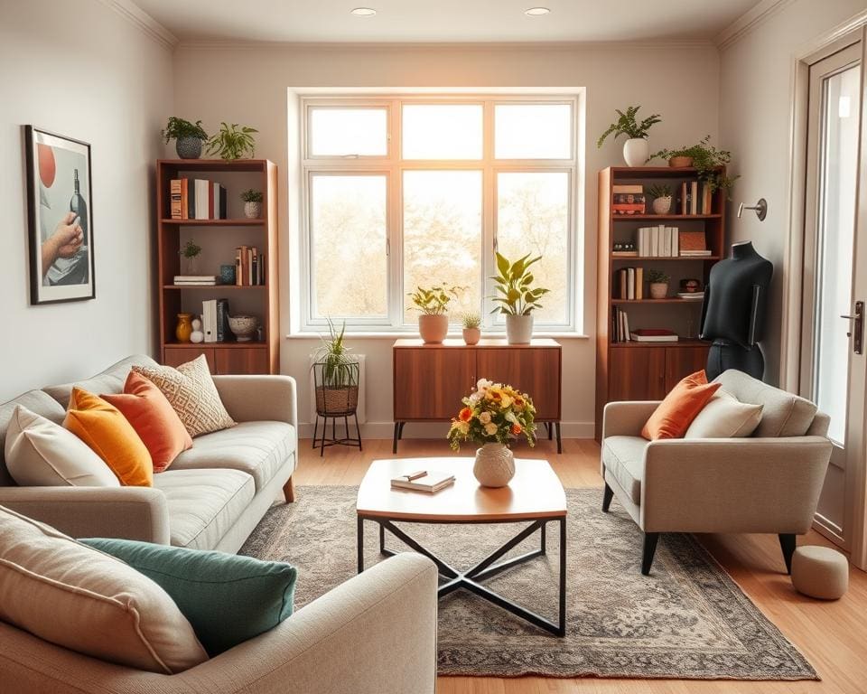 Hoe richt je een kleine woonkamer slim in?